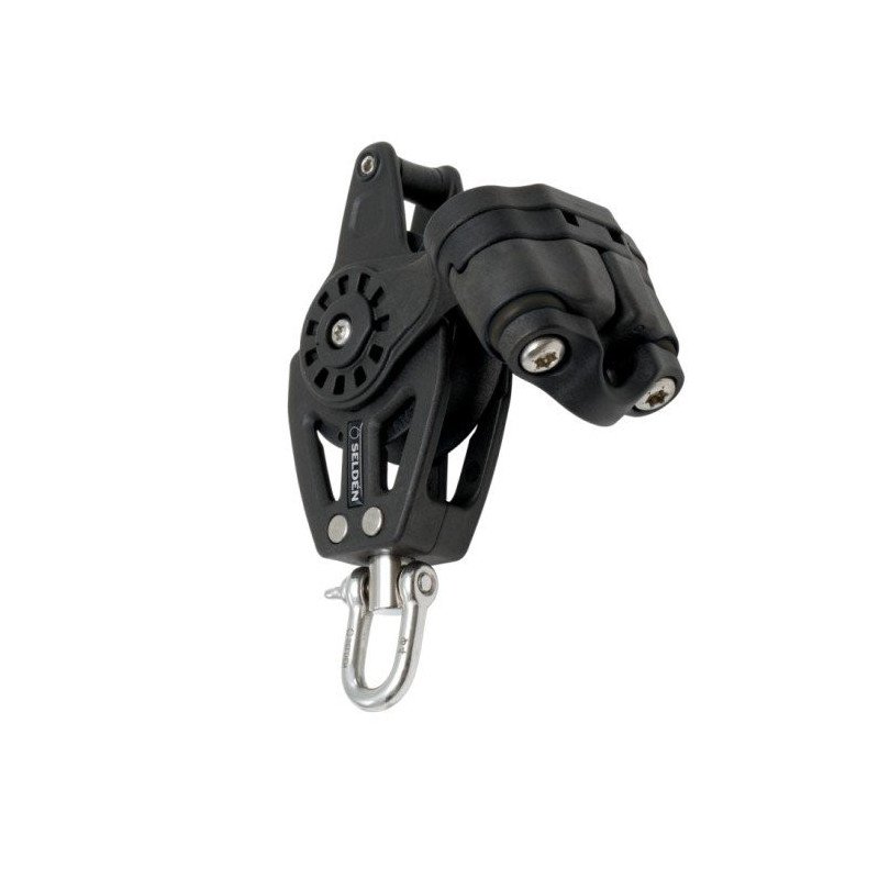 40mm Single + Swivel + Becket + Cam Cleat - Ball Bearing