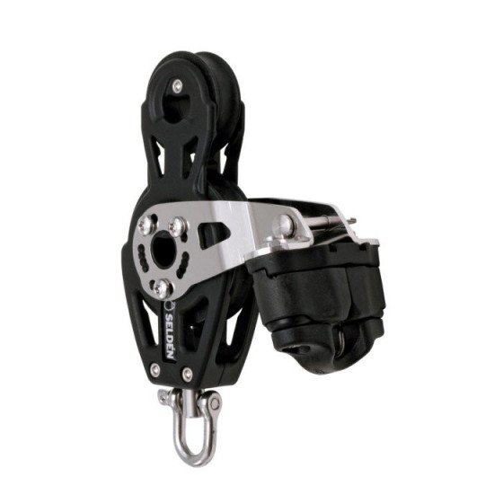 60mm Single + Fiddle + Becket + Cam Cleat (with Fine Tune) - Ball Bearing