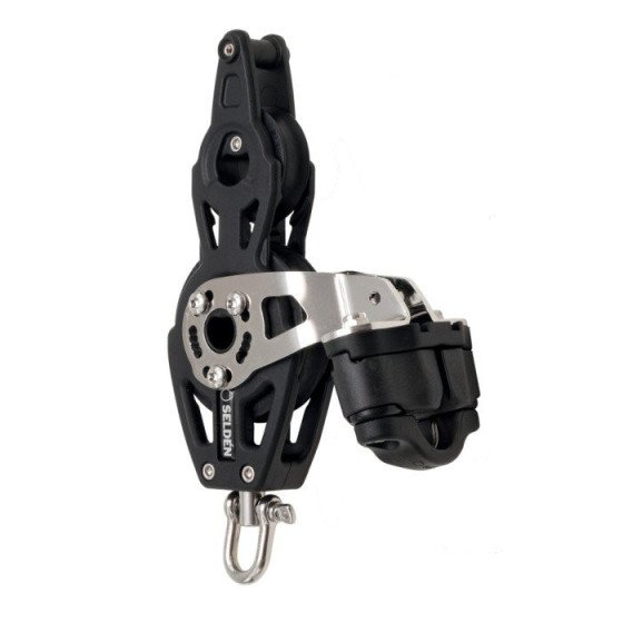 60mm Single + Fiddle + Becket + Cam Cleat  - Ball Bearing