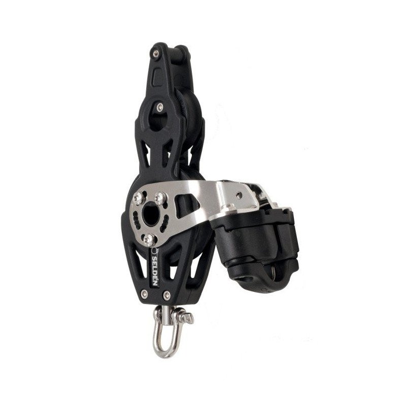 60mm Single + Fiddle + Becket + Cam Cleat - Ball Bearing 60mm Single + Fiddle + Becket + Cam Cleat - Ball Bearing
