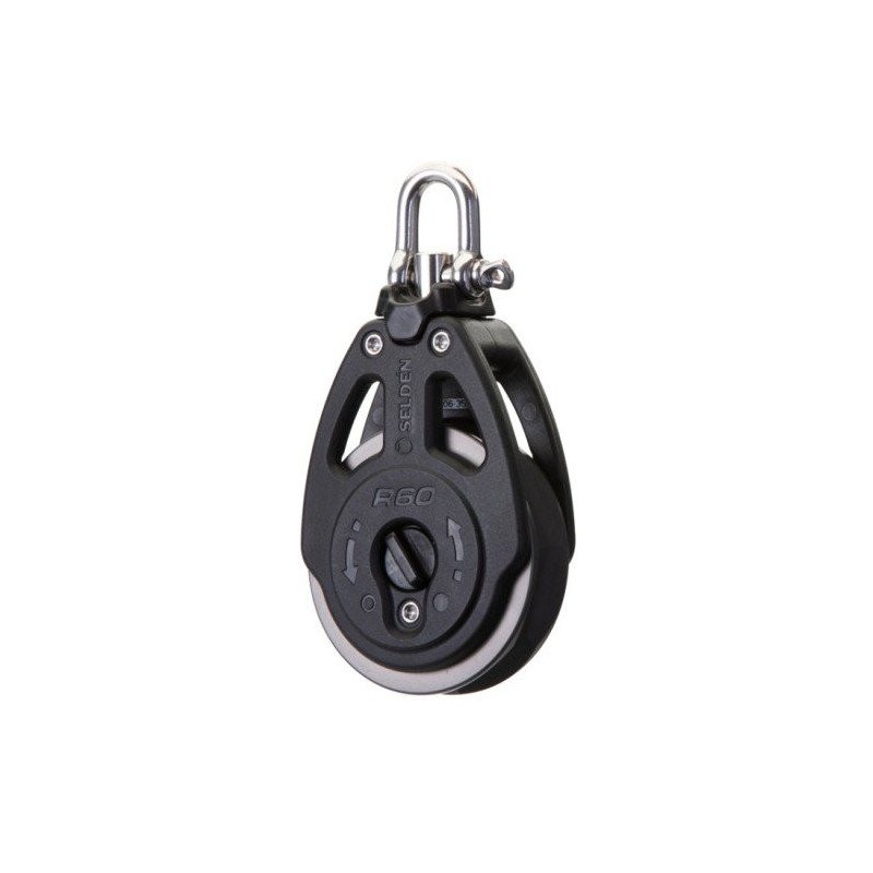 60mm Ratchet + Aluminium Sheave + Becket (Manual) 60mm Ratchet + Aluminium Sheave + Becket (Manual)
