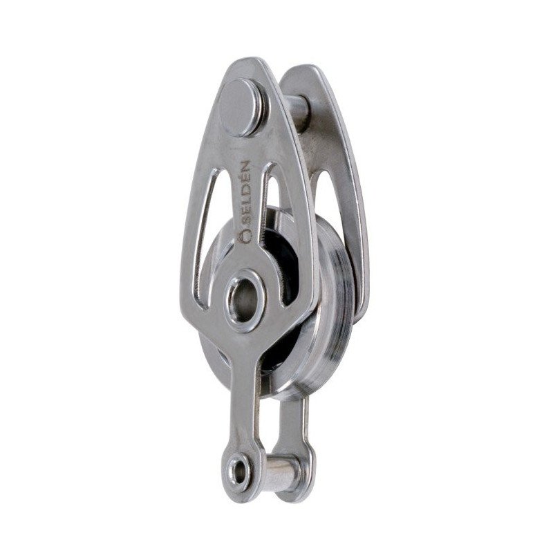 Selden 25mm Single High Load Block + Pin + Becket: Part No. 402-201-07R Selden 25mm Single High Load Block + Pin + Becket: Part No. 402-201-07R