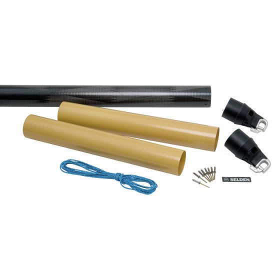 Carbon spinnaker pole kits