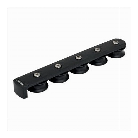 Deck Organizer 5X Ø50mm Sheaves