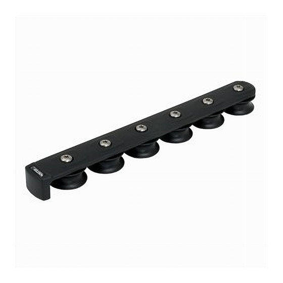 Deck Organizer 6X Ø50mm Sheaves