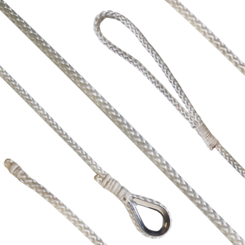 8 Plait Standard Polyester (White) 8 Plait Standard Polyester (White)