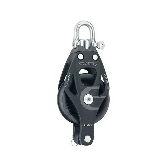Harken 45 mm Aluminum Element Block - Swivel, Becket | 45 mm | 6231