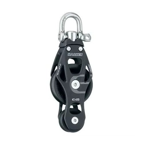 Harken 45 mm Aluminum Element Fiddle Block - Swivel | 45 mm | 6232