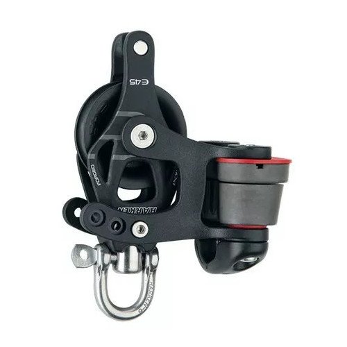 45 mm Aluminum Element Block - Swivel, Becket, Cam Cleat