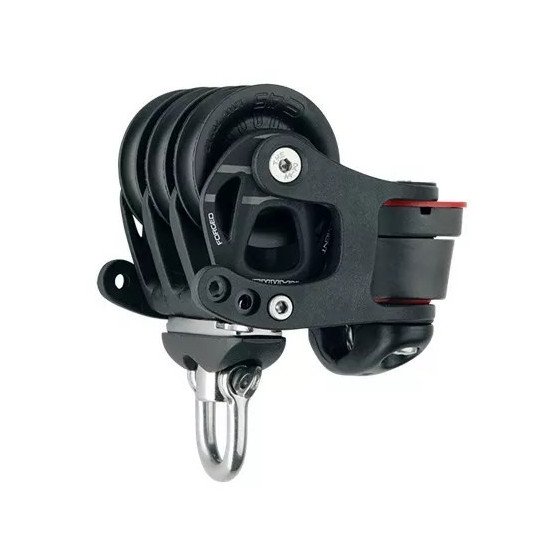 45 mm Aluminum Element Triple Block - Swivel, Cam Cleat