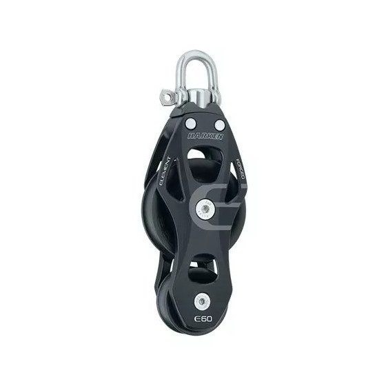 Harken 60 mm Aluminum Element Fiddle Block - Swivel | 60 mm | 6262