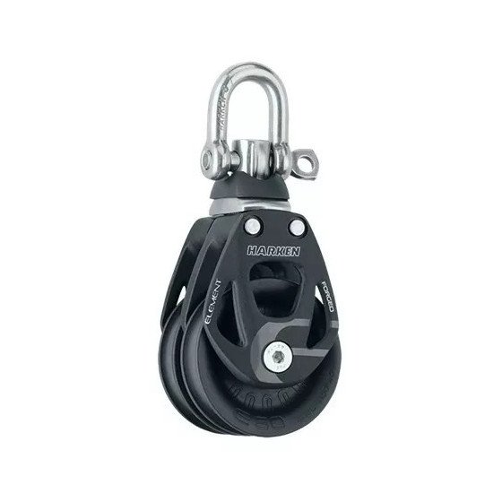 Harken 60 mm Aluminum Element Double Block - Swivel | 60 mm | 6269