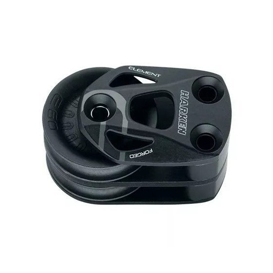 Harken 60 mm Aluminum Element Footblock - Double | 60 mm | 6271