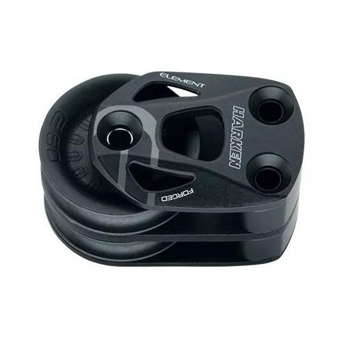 Harken 60 mm Aluminum Element Footblock - Double | 60 mm | 6271