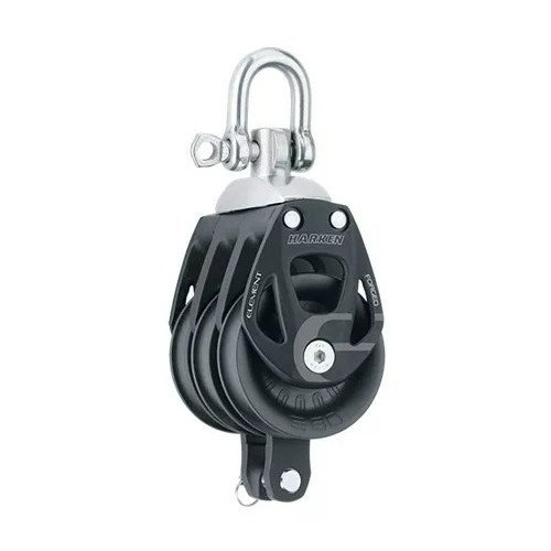 Harken 60 mm Aluminum Element Triple Block - Swivel, Becket | 60 mm | 6273