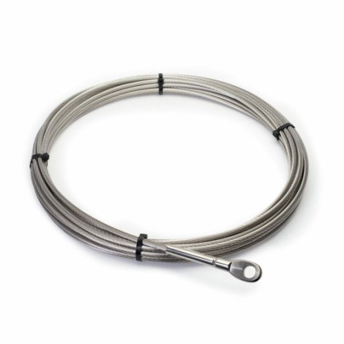 Standard 19 thread Furlex wire; dia4 mm x 10500 mm. Eye/Open end.Furlex 50/104S