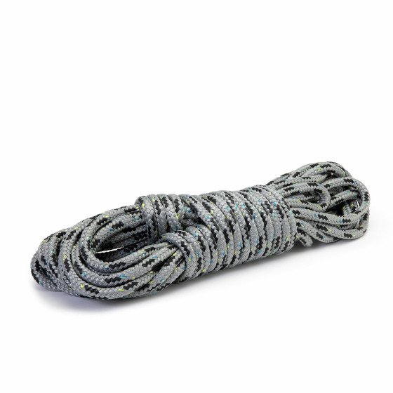 Endless furling line; dia10 mm / 2x5000 mm; 16 plait Polyester; Grey/Black