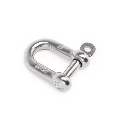 D-shackle; M8x16x28; captive pin