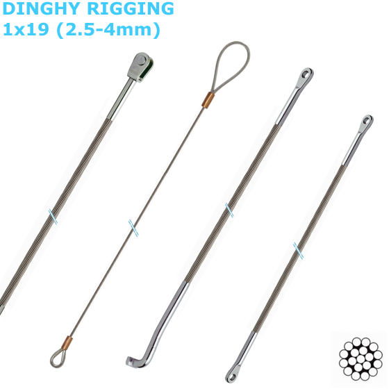 Dinghy Rigging 1x19 (2.5-4mm)