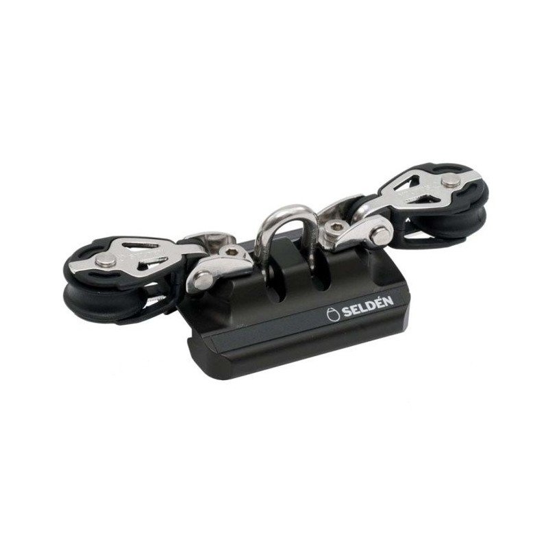 MainSheet Car with Toggle and Blocks for 2:1 Control Lines MainSheet Car with Toggle and Blocks for 2:1 Control Lines