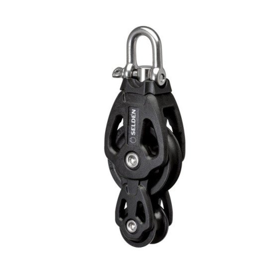 40mm Single + Fiddle Block  - Plain Bearing
