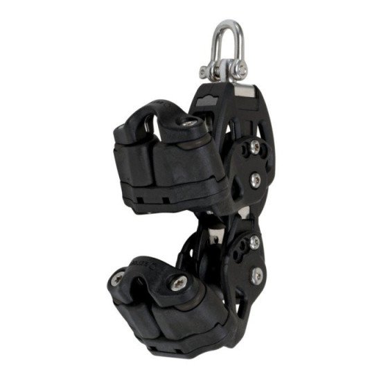 50mm Single + Fiddle + Twin Cam Cleats - Plain Bearing