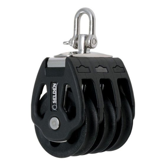 60mm Triple Block - Plain Bearing