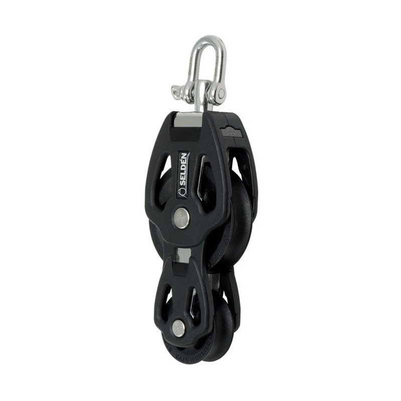 60mm Single Block + Fiddle - Plain Bearing 60mm Single Block + Fiddle - Plain Bearing