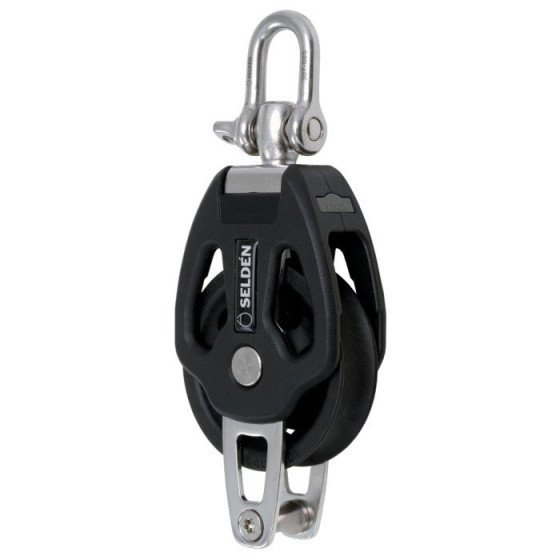 70mm Single Block + Becket - Plain Bearing