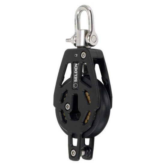 80mm Single + Swivel + Becket -Roller Bearing